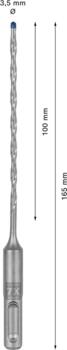 Perforatora urbjiem EXPERT SDS PLUS-7X TRIECIENURBIS PERFORATORIEM BOSCH 2608900056 (2608900056)