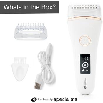 Rio SHLD-EU/1.2 Go Smooth Vet & Dry Lady Shaver, White (SHLD-EU/1.2)