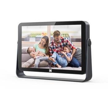 Kodak Цифровая фоторамка RWF-109V, 10 дюймов, 1200 × 1920, 32GB, Wi-Fi, IPS сенсорный экран, SD/SDHC, JPEG, автоотключение (RWF-109V)