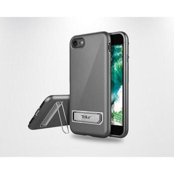 Tellur Задняя крышка TLL118634, 5.5 дюйма, серебристый, Apple iPhone 7 Plus / 8 Plus, металлическая подставка, приподнятая рамка (TLL118634)