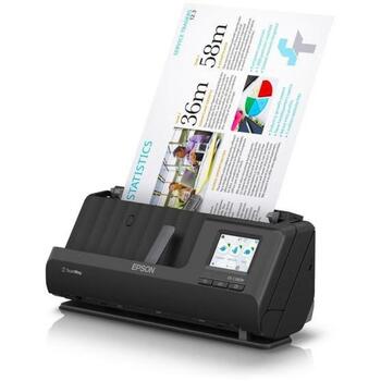 Epson компактный сетевой сканер ES-C380W B11B269401, 600 dpi, беспроводной, автоматическое дуплексное сканирование (B11B269401)