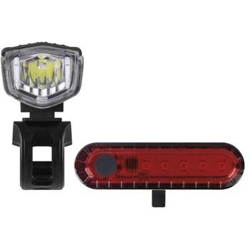 Emos LED аккумуляторный велосипедный фонарь P3923, 90 lm, 500 mAh, 3/4 режима освещения, время зарядки 1 ч (P3923)