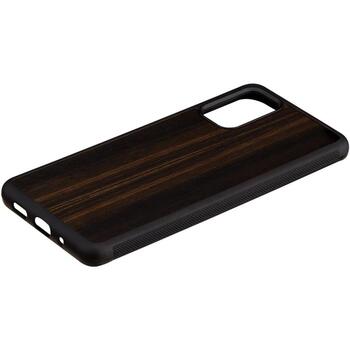 Man&Wood чехол M6622B, 6.7, Коричневый, совместим с Samsung Galaxy S20 Plus, дерево, поликарбонат (M6622B)