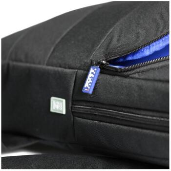 Port Designs Рюкзак Eco Portland II 105350, 10 л, 16 дюймов, черный, большой передний карман, переработанный PET (105350)