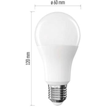 Emos LED лампочка A60 ZQ5E61, 13 W, 1521 lm, 230 V, 2700 K, E27, 180°, 30 000 ч, E, 80 (ZQ5E61)