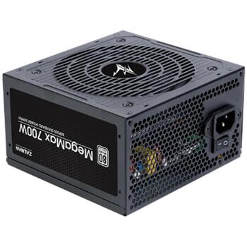 Zalman MegaMax 700W ZM700-TXII, 700W, 200-240V, 50-60Hz, 6A, aktīvais PFC, 80 PLUS, 1 ventilators, 12 cm (ZM700-TXII)