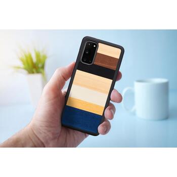 Man&Wood Чехол M6531B, совместим с Samsung Galaxy S20, 6.2, дерево, поликарбонат (M6531B)