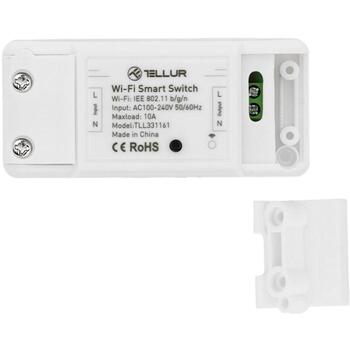 Tellur WiFi Inline Switch TLL331161, 2200W, AC100-240V, 10A, 2,4GHz, IEEE 802.11b/g/n, WPA-PSK/WPA2-PSK, Android 4.1/iOS 8 (TLL331161)