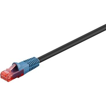 Goobay CAT 6 Outdoor-patch кабель U/UTP 94391, 15м, RJ45 штекер, U/UTP, черный, от -40°C до 65°C (94391)