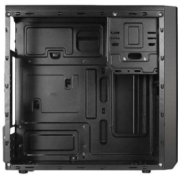 Gembird Корпус компьютера Fornax K300 CCC-FC-K300, 2x USB 3.0, 2x USB 2.0, черный, Mini Tower, Micro ATX (CCC-FC-K300)
