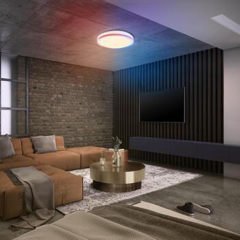 Osram SMART+ WIFI ORBIS MAGIC настенно-потолочный светильник 4099854472374, 38Вт, 1050лм, 2700-6500К, IP20, 50000ч, RGBTW, Wi-Fi (4099854472374)