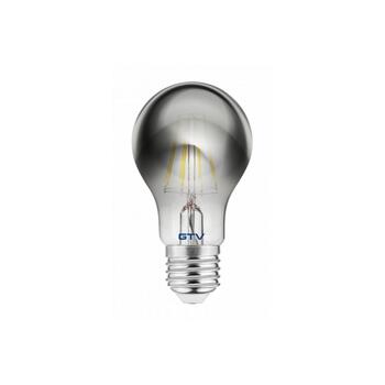 LED spuldze FILAMENT, Grey, A60, E27, 8 W, 400 Lm, 1800K, 220-240V, 360°, pelēka LD-A60FP8-18 GTV (LD-A60FP8-18)