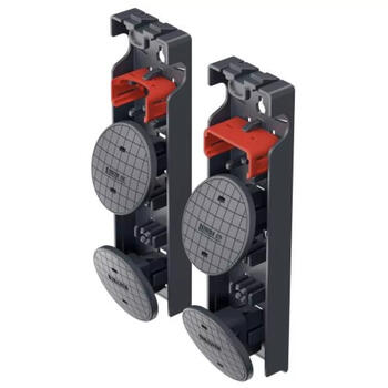 Hailo EasyClix Garden комплект сменных накладок 039948001, 4 накладки, 2 кронштейна, консоль для хранения, совместим с L100, L80 (039948001)