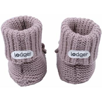 Lodger Slipper Knit пинетки SLK 107_0-6, 0-6M, 100% хлопок, розовые, для девочек (SLK 107_0-6)