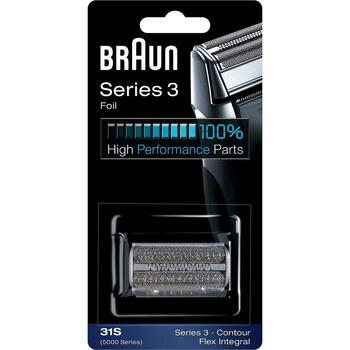 BRAUN Series 3 nomaiņas galviņa, melna (31S)