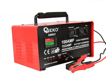 Akumulatora lādētājs GS/CE 100A 6/12V, G80021 GEKO (G80021)