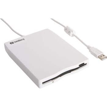 Sandberg 133-50 USB дисковод, USB 2.0, 360 RPM, 3.5