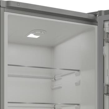 Indesit Комбинированный холодильник INKS 1401 S4E, 202.5см, 266л, 120л, 38дБ, класс E, серебристый, отдельностоящий, Low Frost (INKS 1401 S4E)