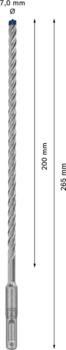 Perforatora urbjiem EXPERT SDS PLUS-7X TRIECIENURBIS PERFORATORIEM BOSCH 2608900086 (2608900086)