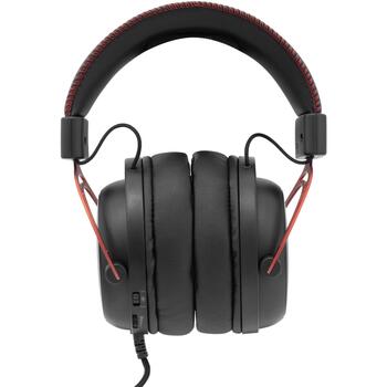 White Shark Наушники GORILLA BLACK/RED GH-2341, 2.0, 32Ω, 120dB, 2m, съемный микрофон, 3.5mm (GORILLA BLACK/RED)