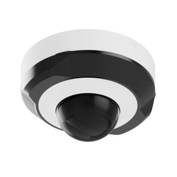 Ajax IP купольная камера DomeCam Mini 76022 8MP 2.8mm AI обнаружение ночное видение 15m PoE Белый (76022)