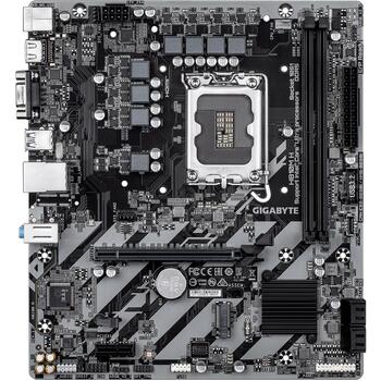 Gigabyte Материнская плата H810M H 1.0, Intel Core Ultra (Series 2), 4+1+2 фазы VRM, 128 ГБ DDR5, 1x PCIe 4.0 M.2, 1GbE LAN (H810M H 1.0)