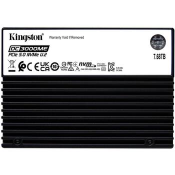Kingston Название 7.68TB DC3000ME U.2 PCIe 5.0 NVMe TCG Opal Enterprise SSD SEDC3000ME/7T6, 7.68TB, 14000MB/s, 10000MB/s (SEDC3000ME/7T6)