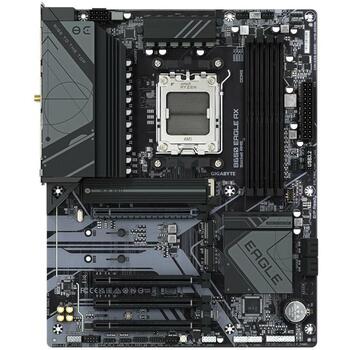 Gigabyte B650 EAGLE AX 1.2, AMD Socket AM5, 12+2+2 фазы VRM, 4*DIMM DDR5 до 7600MHz, 1*PCIe 5.0 + 2*PCIe 4.0 M.2, GbE LAN (B650 EAGLE AX 1.2)
