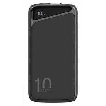 Navitel PWR10 MX Black, 10000mAh, 3.7V, 37Wh, 2xUSB-A, divvirzienu USB-C, mikro-USB, aizsardzība pret pārlādēšanu (PWR10 MX Black)
