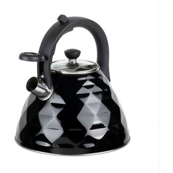 Resto Kettle 90610 3L, Нержавеющая сталь, Стеклянная крышка, Эргономичная ручка, Подходит для индукции (90610)
