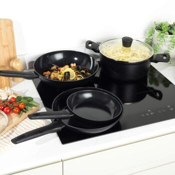 Russell Hobbs Cepšanas panna RH03253EU7, 20cm, Alumīnijs, Elektriskā, Gāzes, Stikla keramikas, Indukcijas, Thermo-Spot (RH03253EU7)
