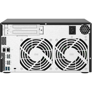 Qnap NAS uzglabāšanas tornis TS-832PX-4G, 8 x 3.5 collu SATA 6Gb/s, 4 GB DDR4, 2 x 10GbE SFP+, 2 x 2.5GbE RJ45 (TS-832PX-4G)