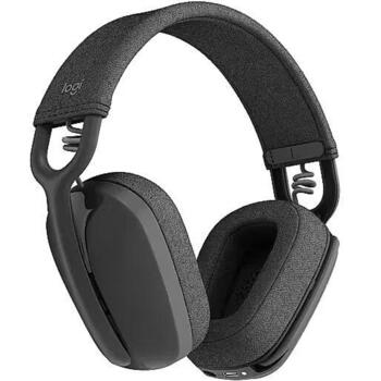 Logitech Zone Vibe Wireless austiņas 981-001199, 20-20000 Hz, 20 h, Bluetooth, grafīta, iebūvēts mikrofons, skaļuma regulators (981-001199)