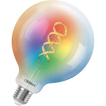 Osram SMART+ MATTER Filament Multicolor Classic Globe 125 40 | E27 | 4.8 W | RGBW | Wi-Fi (4058075850804)