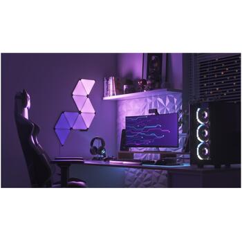 Nanoleaf Набор световых панелей NL47-0102TW-9PK-N, 9 панелей, 42 Вт, WiFi, 80 лм, 25000 ч, 2.5 м силовой кабель (NL47-0102TW-9PK-N)