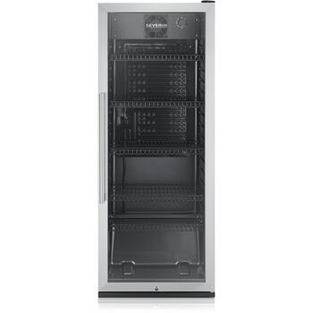 Severin Ledusskapis 8841-000, 237l, 449kWh/a, C, LED, 54cm, 141cm, 54.5cm, 42dB, Elektroniska vadība, Brīvi stāvošs (8841-000)