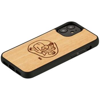 Man&Wood Aizmugurējais vāciņš M8572B, 68x134x10mm, 26g, koks, polikarbonāts, Ar attēlu, Apple iPhone 12 mini, 5.4 (M8572B)