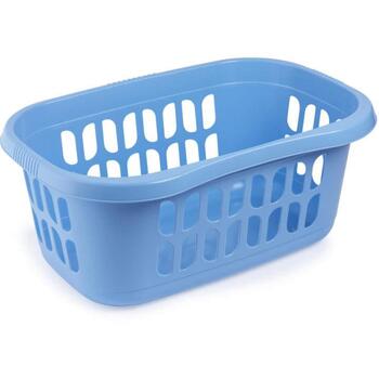 Beldray Корзина для белья LA00000175CRNEU7, 38L, синий, пластик, 24x37x49cm (LA00000175CRNEU7)
