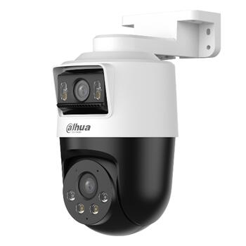 Dahua IPC-PTS1439B-E2-S-PV-0360B PTZ IP-камера 4+4 MP двойной объектив Smart Dual Light Active Deterrence панорамирование наклон IR 30 м PoE IP66 чёрно-белый (PTS1439B-E2-S-PV-0360B)