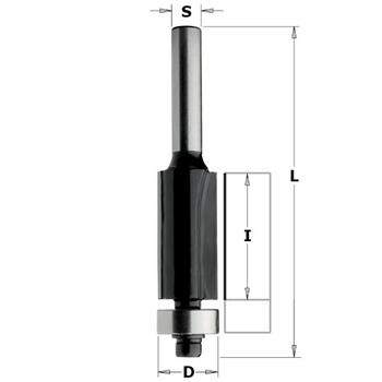 Cmt Frēzes asmens K906-127, 12,7mm, 25,4mm, 67mm, 8mm, 2, koks, lamināts, HW (K906-127)