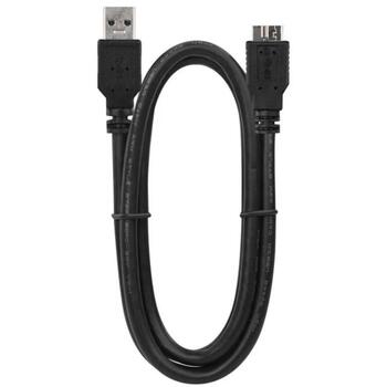 Emos USB-кабель S70203, 1м, черный, 3.0, 5 Гбит/с, A разъем – микро B разъем, для зарядки/переноса данных (S70203)