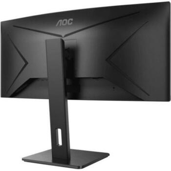 Aoc Монитор CU34P2A, 3440 x 1440, 100 Гц, 1 мс, 2 x HDMI, DisplayPort 1.2, USB 3.2 x 4, VESA 100 x 100 (CU34P2A)