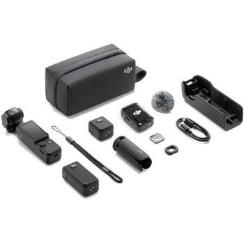 Dji tīkla kamera CP.OS.00000302 1 collu CMOS, 4K/120fps, 2'' displejs, 1300 mAh akumulators, 2 x digitālā tālummaiņa (CP.OS.00000302)