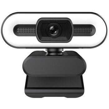 Manta Вебкамера W183, 1080p, 1/2.7 CMOS, USB 2.0, 8MP, встроенный микрофон, кольцевое LED освещение (W183)