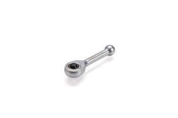 Sprūdatslēga īsā 1/4' bez pārnesumiem, K4105, KAMASA TOOLS, 77 mm, hromēta apdare (K4105)