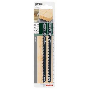 Figūrzāģa asmeņi kokam, ātrdarbīgi, 152 mm, 2609256720, BOSCH (2609256720)