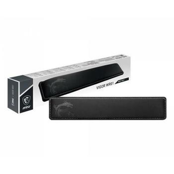 Msi gēla peles paliktnis VIGORWR01WRISTREST, 432mm, 86mm, 25mm, melns, 1 pc (VIGORWR01WRISTREST)