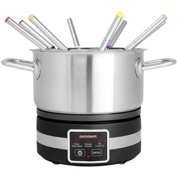 Gastroback Фондю MultiCook 42568, 1200W, 4 вида фондю, 3 температурных режима, 1,5м шнур питания (42568)