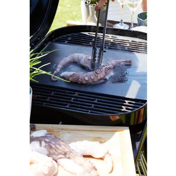 Barbecook Magnus Premium kokogļu grils āra ēdienu gatavošanai 67x43cm līdz 14 personām 85x64x110cm BC-CHA-1069 melns (BC-CHA-1069)
