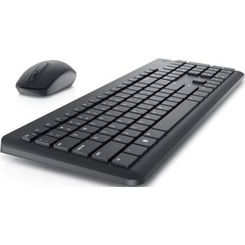 Dell Klaviatūra un pele KM3322W, 2.4 GHz, 3 pogas, akumulatori 2xAAA, 1xAA, bezvadu savienojums, krievu izkārtojums (580-AKGH)